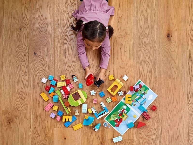 Конструктор LEGO DUPLO Коробка з кубиками Deluxe (10914) 10914 фото