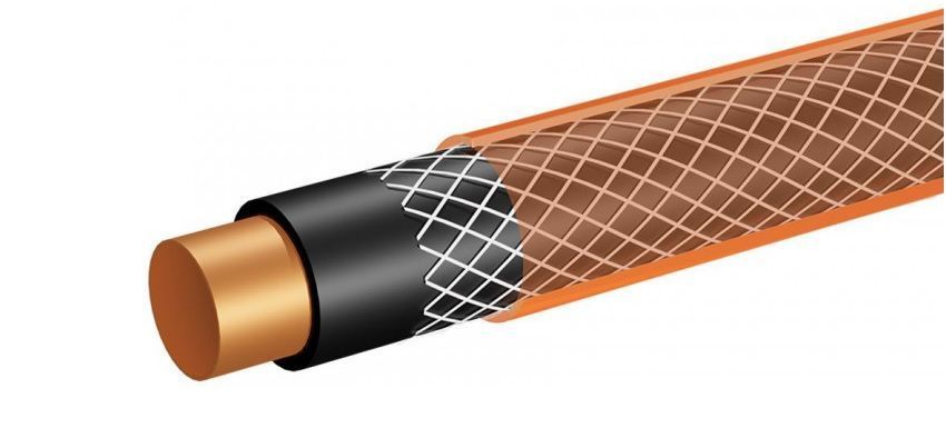 Шланг садовий Neo Tools Economic, 1/2", 50м, 4 шари, до 20бар, -10&hellip;+50&deg;C 15-802 фото
