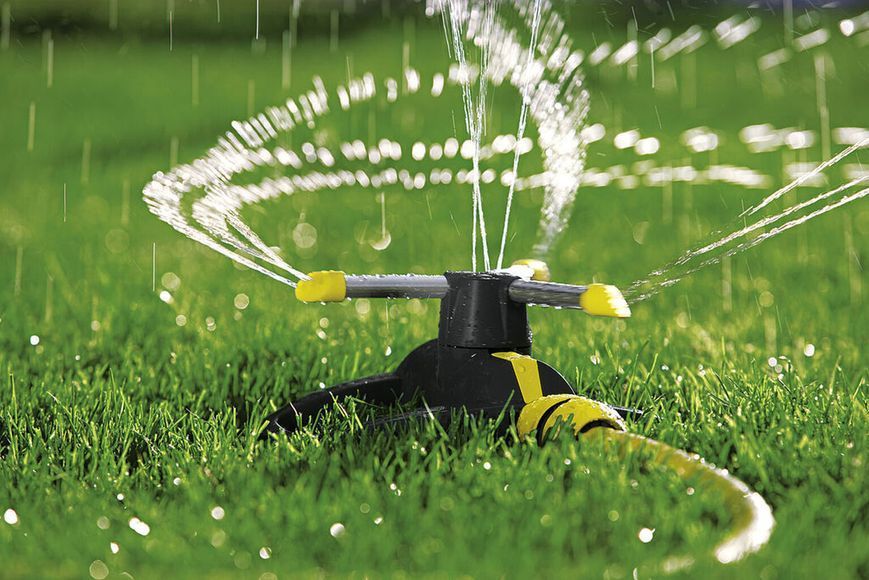 Зрошувач дощовий Karcher "RS 130/3", що обертається, круговий, площа поливу до 95-133 м2 2.645-019.0 фото