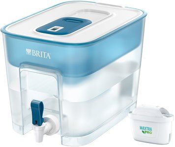 Фільтр-глечик Brita Flow Memo MXPro 8.2л (5.2л очищеної води) з фільтр-картриджем, синій 1052805 фото