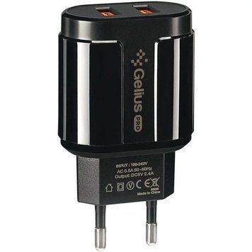 Зарядное устройство Gelius Pro Avangard GP-HC06 2USB 2.4 A Black Pro Avangard GP-HC06 2USB 2.4A Black фото
