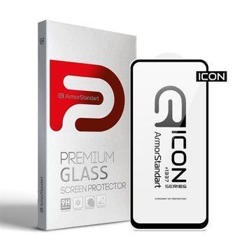 Защитное стекло ArmorStandart Icon для Xiaomi Redmi Note 11 Pro Black (ARM60461) ARM60461 фото