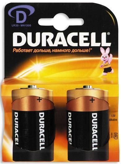 Батарейка Duracell D/ LR20 /MN1300 KPN 02*10 49-6-1-28 фото
