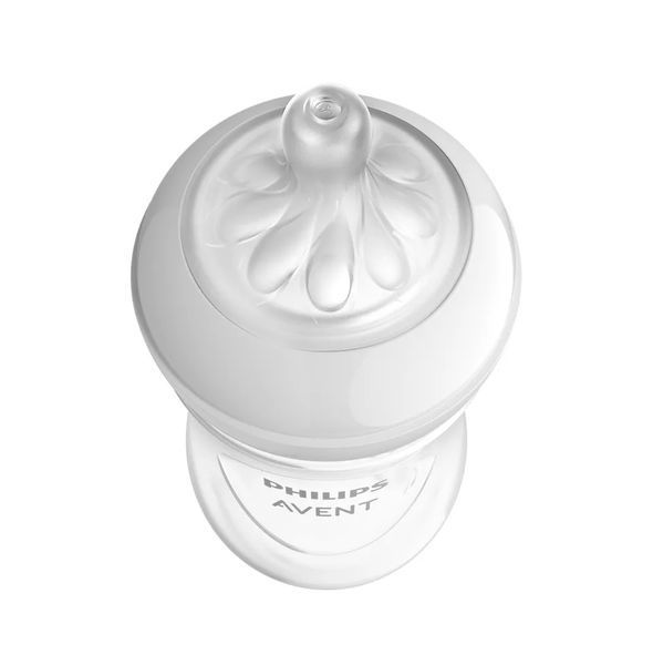 Соска Avent Natural 6міс+, силіконова, Природний потік, для густої їжі, 2шт SCY966/02 фото