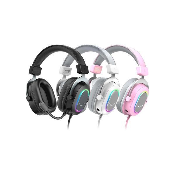 Навушники Fifine H6 RGB 7.1 Pink (H6P) H6P фото