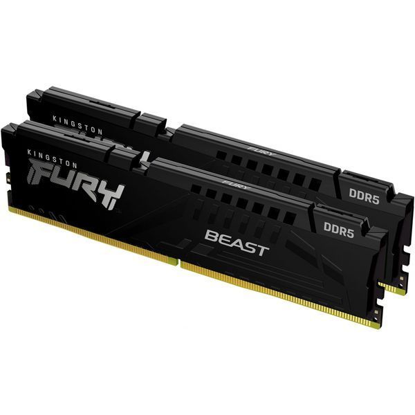 Оперативная память DDR5 2x16GB 5200MHz Kingston Fury Beast Black (KF552C40BBK2-32) KF552C40BBK2-32 фото
