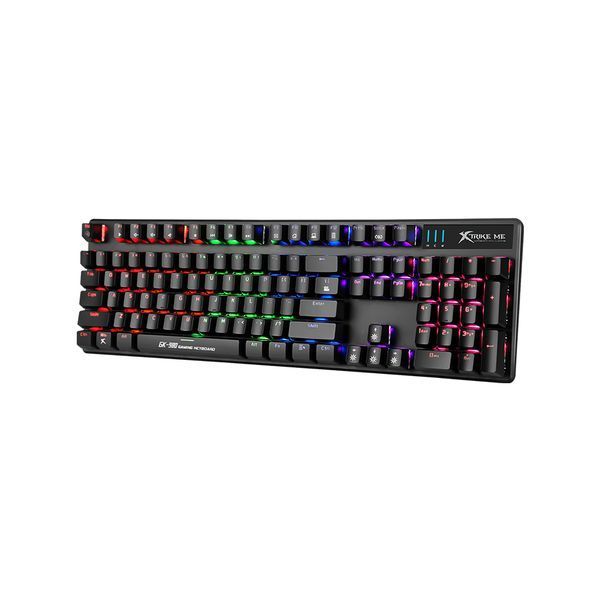 Клавіатура Xtrike ME GK-980 6 colors-LED Mechanical Red Switch USB Black (GK-980) GK-980 фото