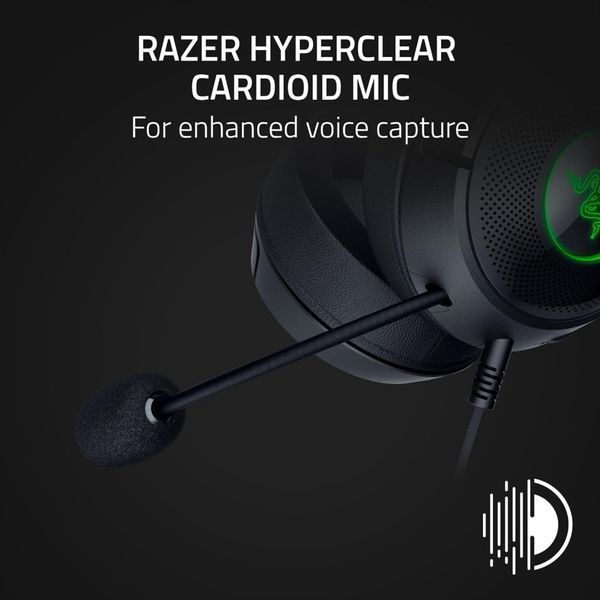 Навушники RAZER Kraken Kitty V2, Black (RZ04-04730100-R3M1) RZ04-04730100-R3M1 фото