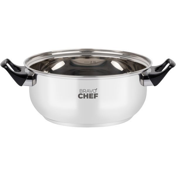 Каструля Bravo Chef 18 см (1.6 л) з/кр (BC-2002-18) BC-2002-18 фото