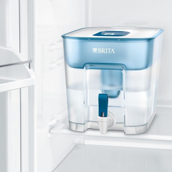Brita Фильтр для воды Flow Memo MXPro 8.2л (5.2л очищенной воды) синий 1052805 фото