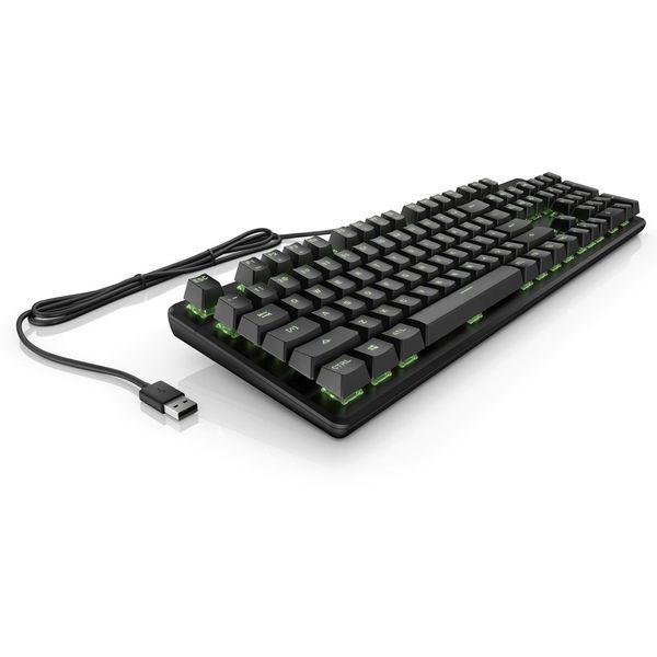 Клавиатура HP Pavilion Gaming 550 RGB 104key Red Hybrid USB Black (9LY71AA) 9LY71AA фото