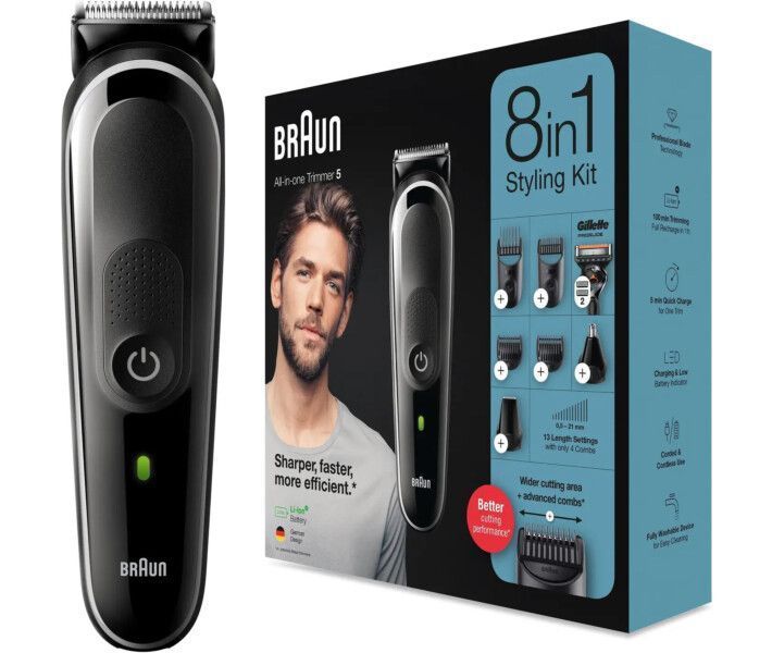 Тример для бороди та вусів Braun MGK5360 MGK5360 фото