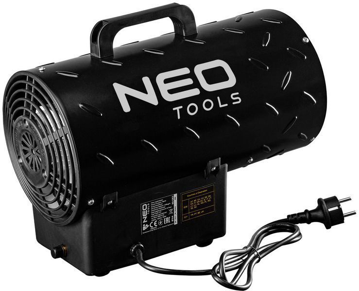 Neo Tools Тепловая пушка газовая, 30кВт, 300м кв., 1000м куб./ч, чёрный 90-084 фото