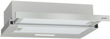 Витяжка Gorenje телескопічна, 60см, 350м.куб/год, нерж. (TH60E3X) TH60E3X фото