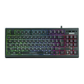 Клавіатура Marvo K607 3 colors-LED USB (K607) K607 фото