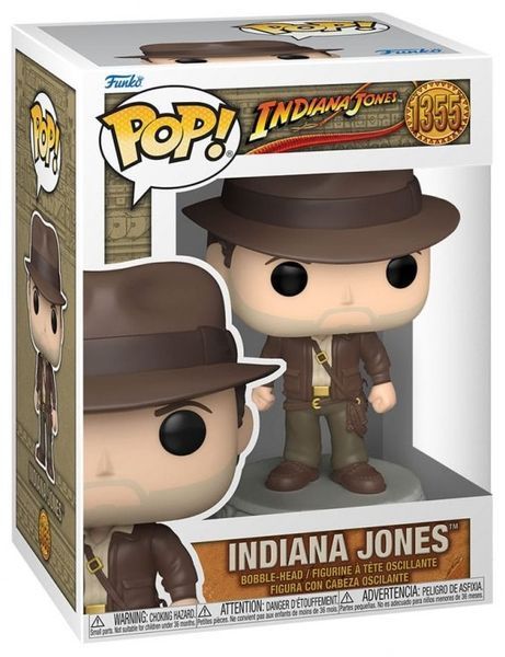Фигурка Funko POP Movies: Raiders of the Lost Ark - Indiana Jones w/jacket 889698592598 фото