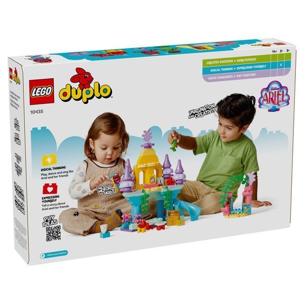 Конструктор LEGO DUPLO Disney Чарівний підводний палац Аріель (10435) 10435 фото