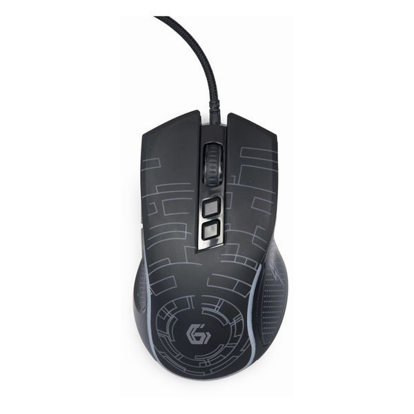 Мышка Gembird MUSG-RGB-01 USB Black (MUSG-RGB-01) MUSG-RGB-01 фото
