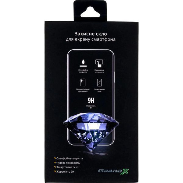Защитное стекло Grand-X для Xiaomi Poco F5 Black (GXPF5FCB) GXPF5FCB фото