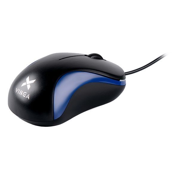 Мишка Vinga MS-882 black - blue MS-882 black - blue фото
