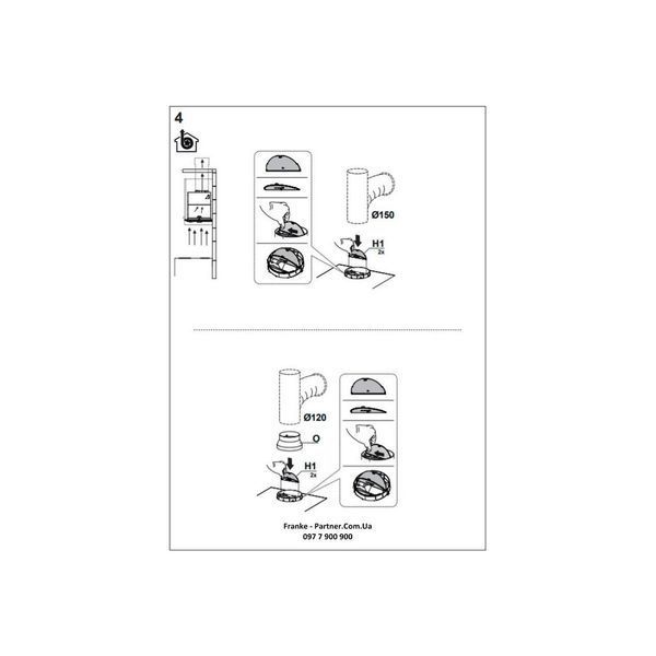 Витяжка Franke Box Flush Evo FBFE BK MATT A70 (305.0665.365) 305.0665.365 фото