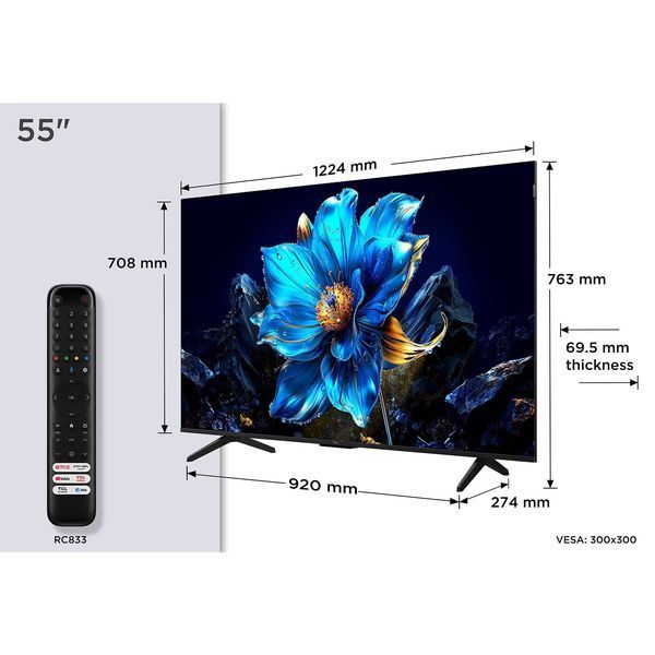 Телевізор 55" TCL 55P7K 55P7K фото