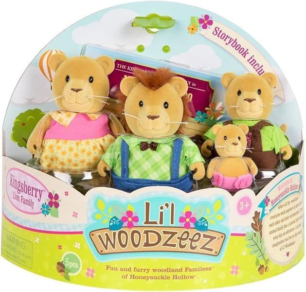 Набір фігурок Li'l Woodzeez Сім'я Левів 4од WZ6660Z фото