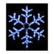 Гірлянда Delux Motif flash Snowflake 55 см білий IP44 EN (90012963) 90012963 фото 3