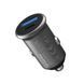 Автомобільний зарядний пристрій ColorWay 2USB (Type-C PD30W + USB QC3.0 18W) (48W) Gray (CW-CHA065PD-GR) CW-CHA065PD-GR фото 1