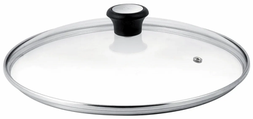 Кришка скляна Tefal, 20см, скло, пластик 28097312 фото