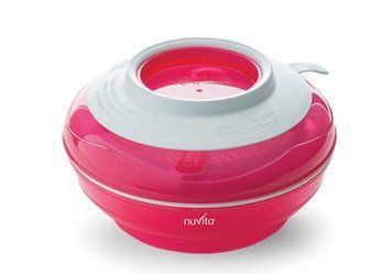 Тарелка малыша Nuvita 4в1 6м+ (розовая) NV1465Pink фото