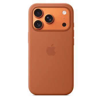 Чехол Apple Silicone Case для iPhone 17 Pro с MagSafe Terra Cotta (ASC17PTCT(M)) ASC17PTCT(M) фото
