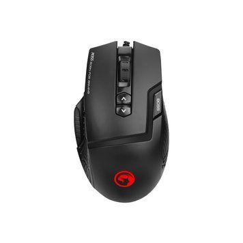 Мишка Marvo M355 7colors-LED USB Black (M355) M355 фото
