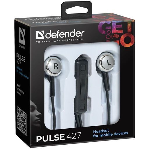 Наушники Defender Pulse 427 Black (63427) 63427 фото
