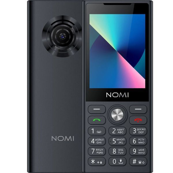 Мобільні телефони Nomi i2841 Black i2841 Black фото