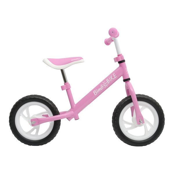 Беговел Bimbo Bike 12`, розово-белый (75901-IS) 75901-IS фото