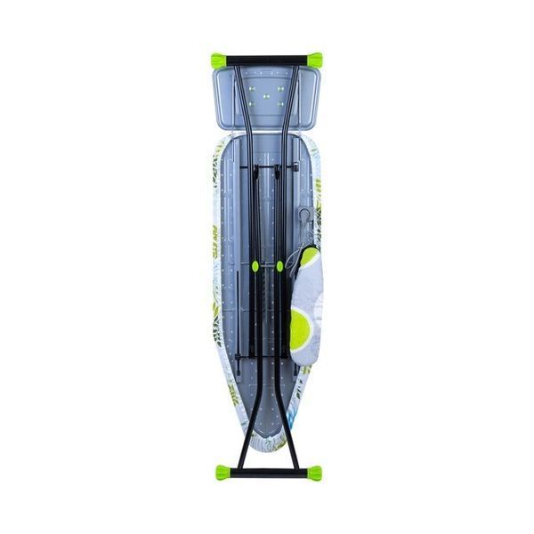 Гладильная доска Dogrular Tomris 40x120 см с розеткой и подпечатником (15018-PLUG-POD(П)) 15018-PLUG-POD(П) фото