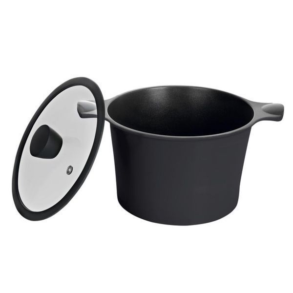 Кастрюля Ringel Zitrone black с крышкой 5,8 л (RG-2108-24/2 BL) RG-2108-24/2 BL фото