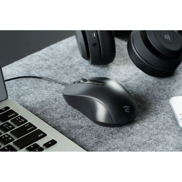 Мишка 2E MF160 USB Black (2E-MF160UB) 2E-MF160UB фото
