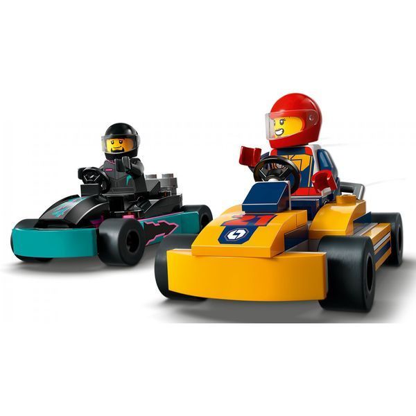 Конструктор LEGO City Картинг и гонщики 99 деталей (60400) 60400 фото