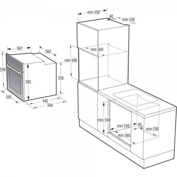 Духовка Gorenje BOS6737E20FBG BOS6737E20FBG фото