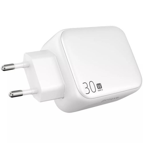 Зарядний пристрій Proove Fixtape GaN (30W) Type-C White (WCFP30010202) WCFP30010202 фото