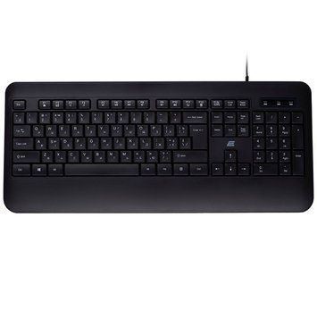 Клавиатура 2E KS109 USB Black (2E-KS109UB) 2E-KS109UB фото