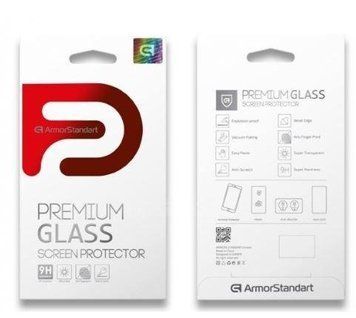 Захисне скло ArmorStandart Pro для Xiaomi Redmi 12C / 10C Black (ARM61297) ARM61297 фото