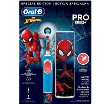 Зубна щітка дитяча Braun Oral-B Pro Kids Spider-Man (D103.413.2KX) D103.413.2KX фото