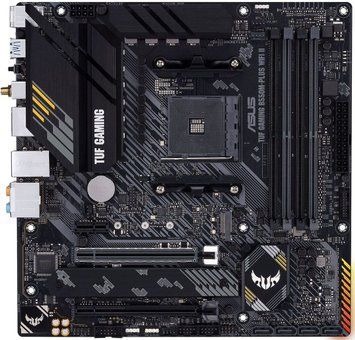 Материнcька плата ASUS TUF GAMING B550M-PLUS WIFI II sAM4 B550 4xDDR4 M.2 HDMI DP Wi-Fi BT mATX 90MB19Y0-M0EAY0 фото