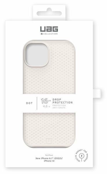 Накладка UAG для Apple iPhone 14 Dot Magsafe Marshmallow 114080313535 фото