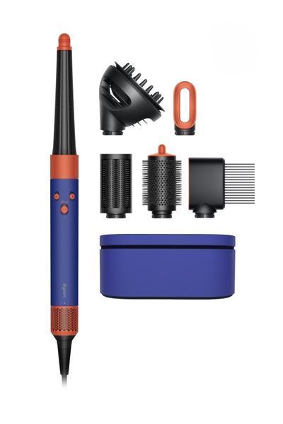 Стайлер Dyson Airwrap I.D. HS08 Curly+Coily Complete Long Vinca Blue/Topaz, 1300Вт, темп.режимов-3, насадок-6, керамика, сине-медный 533759-01 фото