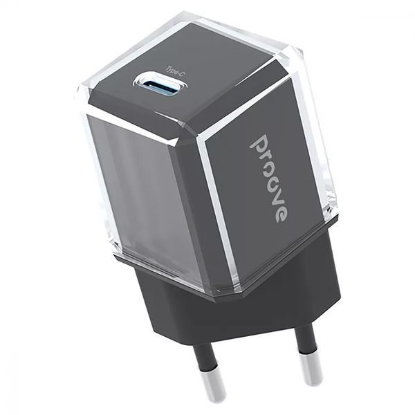 Зарядное устройство Proove Pure GaN (30W) Type-C Power Adapter Black (WCPU30012201) WCPU30012201 фото