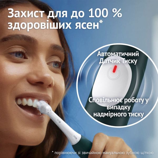 Електрична зубна щітка Oral-B Series 2 iOS2.1C9.0 Green (8700216611848) 8700216611848 фото